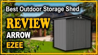 Arrow 6 x 5 EZEE Storage Shed Review  Best Outdoor Shed [upl. by Aimahc]