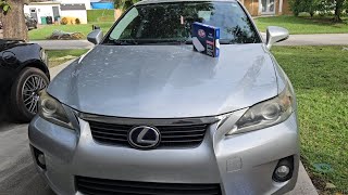 Air filter change on Lexus ct200h [upl. by Ridan]