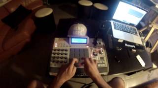 SCARFINGER  1HOUR  FULL LIVE 2015  AKAI MPC [upl. by Tlok]