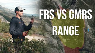 FRS vs GMRS Walkie Talkie Range Comparison  Rocky Talkie Range Testing [upl. by Assenej745]