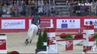 EquitaLyon  Kevin Staut et SilvanaHDC  Grand Prix Coupe du Monde Rolex FEI  novembre 2012 [upl. by Ynney]