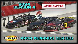 battling hard or hardly battling  iRacing ARCA Menards Series at Atlanta Legacy [upl. by Duleba931]