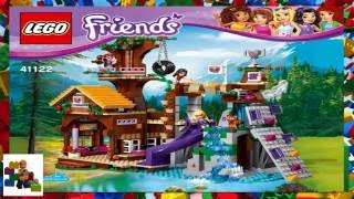 LEGO instructions  LEGO Friends  41122 Adventure Camp Tree House [upl. by Lalo]