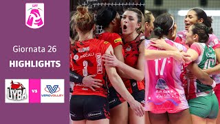 Busto Arsizio  Milano  Highlights  26 Giornata Campionato 202223  Lega Volley Femminile [upl. by Pliam]