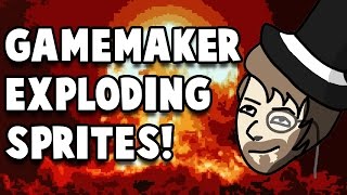 Gamemaker Studio Tutorial EXPLODING SPRITES [upl. by Ogaitnas878]