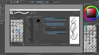 How to make Outliner Brush in Krita [upl. by Juliana]