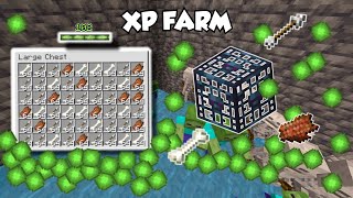 Minecraft Easy Zombie amp Skeleton Mob Spawner XP Farm  Tutorial 121 [upl. by Adnaw]