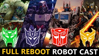 All 50 Reboot Universe Transformers As Of 2024  All Cast Robots Factions amp Confirmed Characters [upl. by Einuj712]