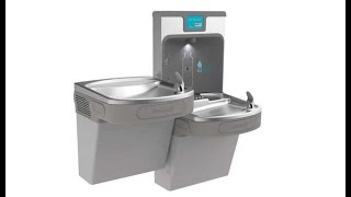 How to Fix an Elkay Drinking Fountain  Unclog it Warm Water Fix Adjust Temperature Water Fountain [upl. by Nesline]