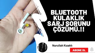 Bluetooth Kulaklık şarj sorunu çözümü Gosmart Gstws03 [upl. by Seaden]