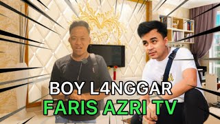 HAAA BOYRAA L4NGGAR FARIS AZRI TV BUAT SURPRISE KE FARIS [upl. by Prasad711]