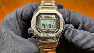 Casio GShock GMWB5000  omówienie funkcji zegarka PL [upl. by Delly619]