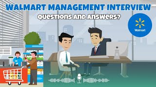 Walmart Management Interview Questions And Answers [upl. by Yenaj]