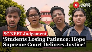 NEET Paper Leak What Students Expect From Supreme Courts NEETUG Judgement [upl. by Simaj192]