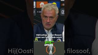 MOURINHO over de kansen van FC Twente in Europa fctwente europaleague mourinho football [upl. by Arik]