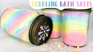 Bubble Up With Rainbow Bubbling Bath Salts [upl. by Nwahsek]