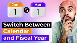 Switch Between Calendar and Fiscal Year in Power BI [upl. by Ahsla]