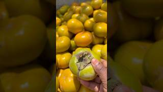 Persimmons Fruits Like tomato  Chickpet market  China Fruit 🍈 food fruit snacks pickingfruit [upl. by Graniah]