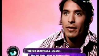 Victor Scarpello Gran Hermano 2012  GH 2012 [upl. by Eirdua]