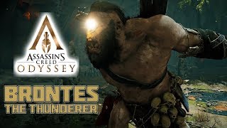 Assassins Creed Odyssey  Stairway to Olympos Kill The Cyclops Brontes The Thunderer [upl. by Wat216]