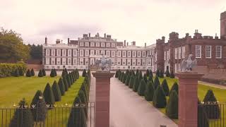 Knowsley Hall Summer drone footage [upl. by Attenna]