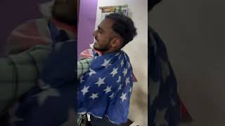 barber shop haircut prank  prank  shefins vloge [upl. by Hurwitz528]