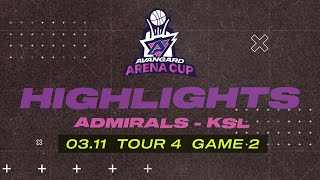 HighlightTour4Game 2ADMIRALS vs KSL031124 [upl. by Gipsy]