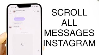 How To See First Instagram Message Without Scrolling [upl. by Balf229]