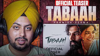 Reaction on Tabaah Official Teaser  Parmish Verma  Wamiqa Gabbi  Releasing 18th Oct 2024 [upl. by Nelle]