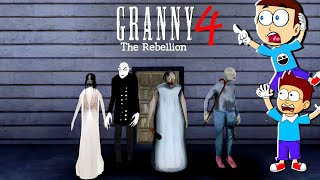 Granny 4  The Rebellion  Fan Made by FighterGamer  Shiva and Kanzo Gameplay [upl. by Lang]