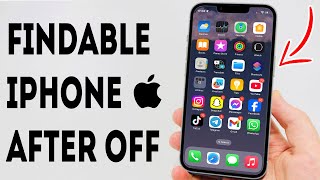 How To Make iPhone Findable After Power Off  Full Guide [upl. by Macdonald177]