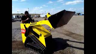 2023 DIGGIT SCL 850 STANDUP MINI TRACK LOADER UNUSED [upl. by Leidba]