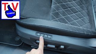 Skoda Sitzposition speichern  Superb Memory Sitze programmieren  Drivers seat memory tutorial [upl. by Alisan]