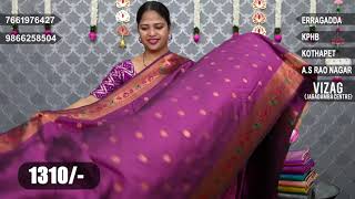 Latest Paithani Saree Collection  Episode51711  Vigneshwara Silks paithanisaree latestsarees [upl. by Cornwell]