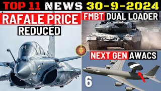 Indian Defence Updates  Rafale Price ReducedTejas Mk2 2026FMBT Dual Loader6 Next Gen AWACS [upl. by Aivyls]