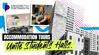 Unite Students Accommodation Tours  University of Portsmouth [upl. by Augie]