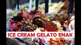 Cara Membuat Ice Cream Gelato Ala Rumahan Simpel Tanpa Alat [upl. by Spoor]