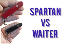 Victorinox Spartan vs Waiter [upl. by Latsyk]