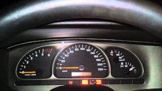 Vectra B 20DTI cold start 17 degrees [upl. by Wieren]