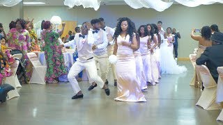 Best Congolese Wedding Entrance Dance [upl. by Myrle794]