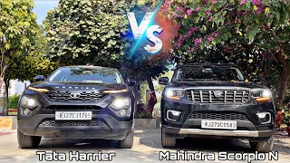 Mahindra Scorpio N VS Tata Harrier  Ownership Comparison [upl. by Aldous]