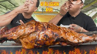 65 KG Lechon Baka Collab w mysteriousguyvlog [upl. by Warfeld]