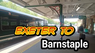 A train Ride from Exeter to Barnstaple [upl. by Ariam158]