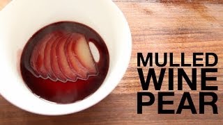 Simple Delicious WinePoached Pears [upl. by Havens]