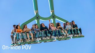 Rush at Thorpe Park  POV  4K  2023 [upl. by Bortman]