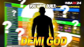 THIS DEMIGOD 66 BUILD IS THE BEST BUILD IN NBA2K24 [upl. by Alekram]