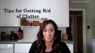 Tips for Getting Rid of Clutter [upl. by Attirehs558]