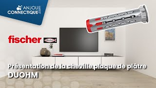 Une seule cheville pour tous les matériaux en plaque la cheville DUOHM de Fischer [upl. by Attenej]