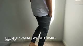 Zanerobe Sureshot Jogger  Close Up and Sizing Guide [upl. by Bryner]