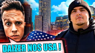 BRUNO MOTA reage a  DAIZER  A MINHA PRIMEIRA VIAGEM PARA OS ESTADOS UNIDOS 🇺🇸  VLOG 1 [upl. by Assisi]